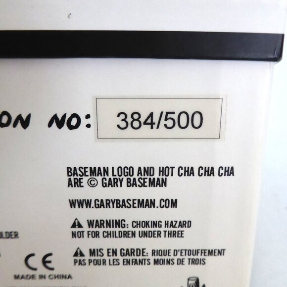 NEW 2006 7” LE #384/500 HOT CHA CHA CHA BLACK DEVIL DEMON DESIGNER VINYL FIGURE - Picture 14 of 14